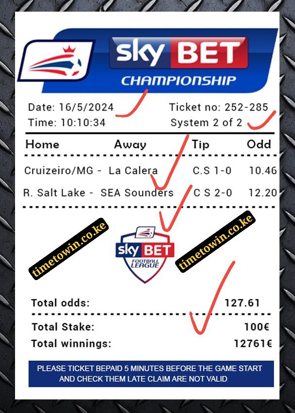 skybet fixed ticket correct score fixed games
