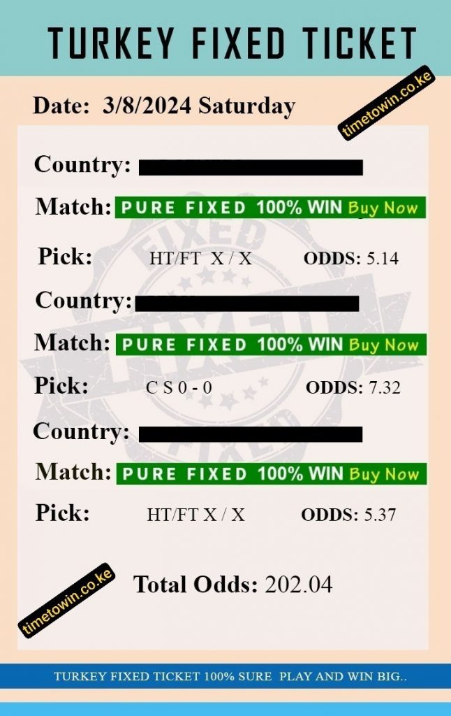 Sure fixed matches today correct score Half Time Full Time HT/FT sure. Accurate Fixed games. Legit Fixed games website.