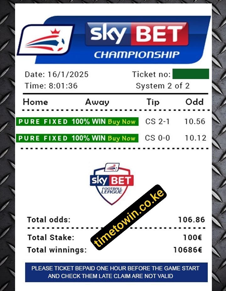 Football match scoreboard showing the correct score result for fixed matches prediction.