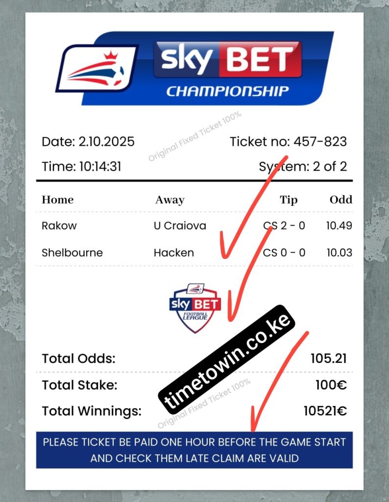 Best Fixed Matches Predictions 2025 – Today’s Verified Fixed Ticket Games